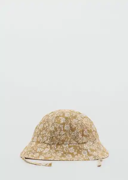 Gorro Curcumab Mostaza Talla 47 Niños Mango