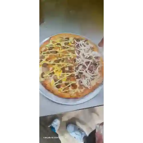 Pizza de Pollo y Champiñón