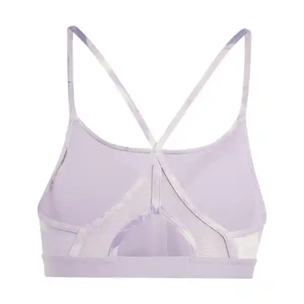 Adidas Top Aer Ls Aop Bra Mujer Morado Talla MAB IQ3378