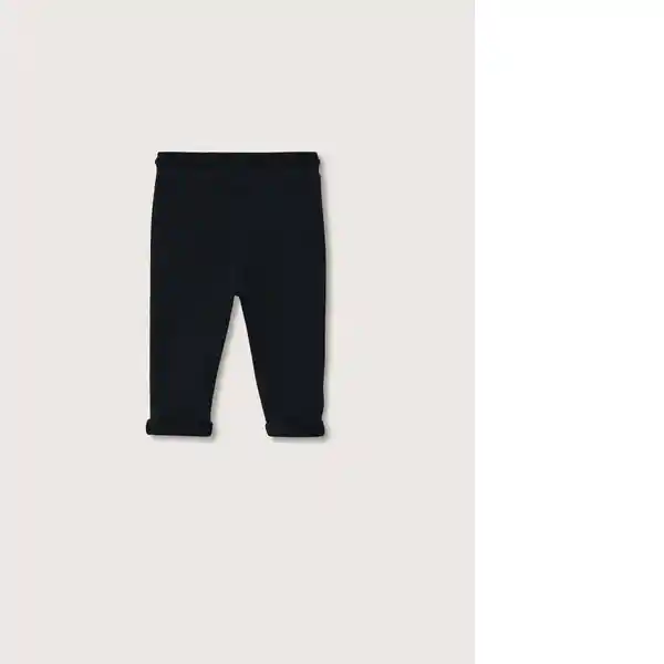 Pantalón Vienab Negro Talla 66 Niñas Mango