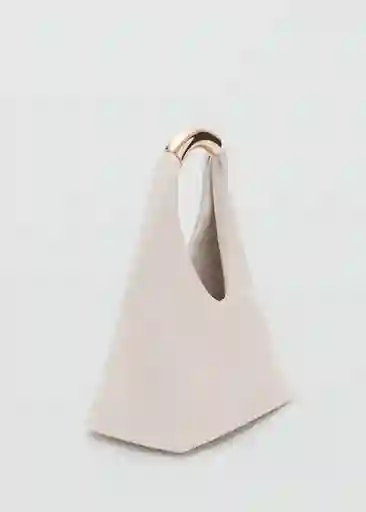 Bolso M Bernard Offwhite Talla 99 Mujer Mango