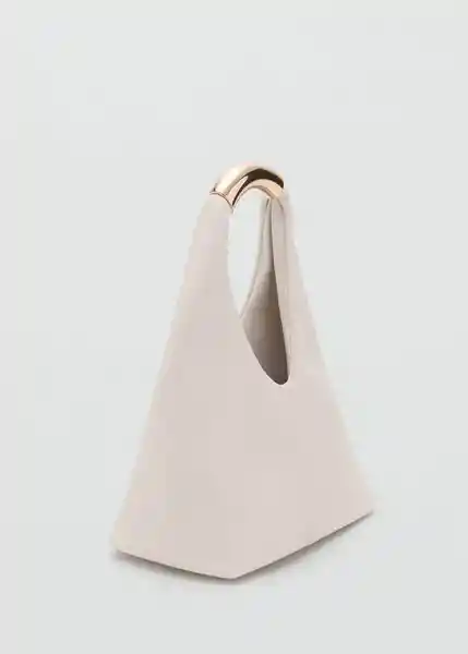Bolso M Bernard Offwhite Talla 99 Mujer Mango