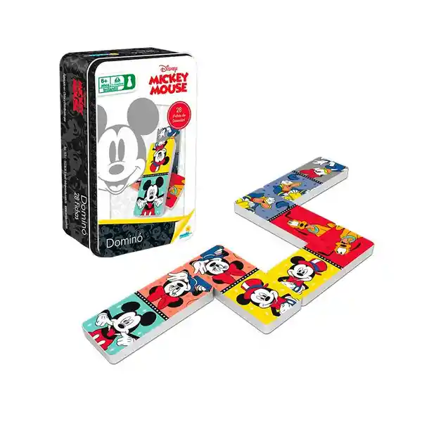 Domino Lata Mickey Unitoys