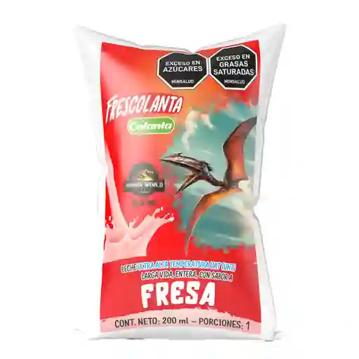Frescolanta Leche Sabor Fresa 