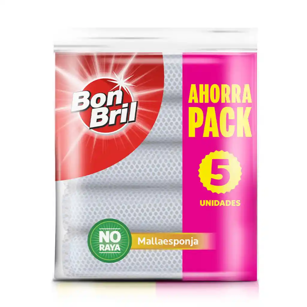 Mallaesponja Bon Bril Ahorrapack 5 un 