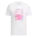 Adidas Camiseta Doodle Manga Corta Lifestyle Hombre Blanco T S