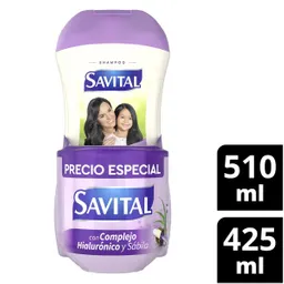 Savital Shampoo Hialuronico y Sábila