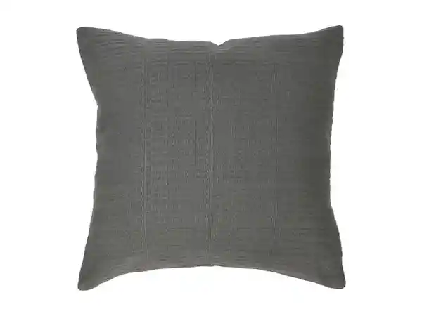 Funda de Cojín Cotton Textil Gris Casaideas