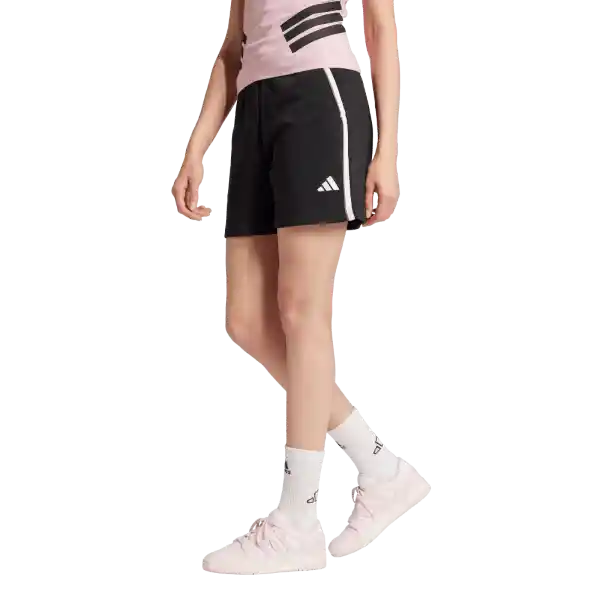 Adidas Pantaloneta W Cb Lifestyle Mujer Negro T S