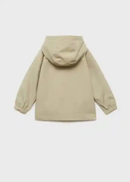Abrigo Iggi Verde Talla 66 Niños Mango