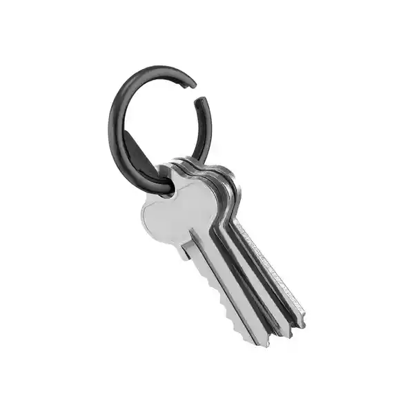 Orbitkey Anillo Organizador de Llaves Negro