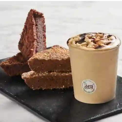 Combo 4 Brownies y 1/2 l Gelato