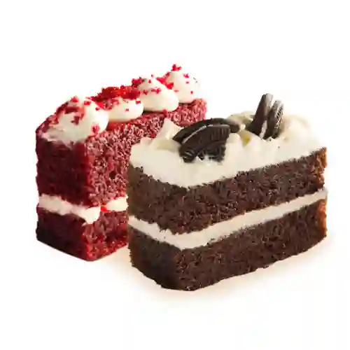 2 Porción torta tradicional 30 descuent