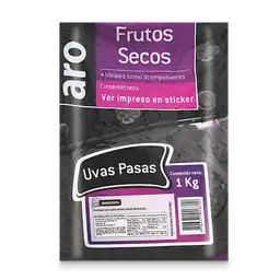 Aro Frutos Secos Uvas Pasas