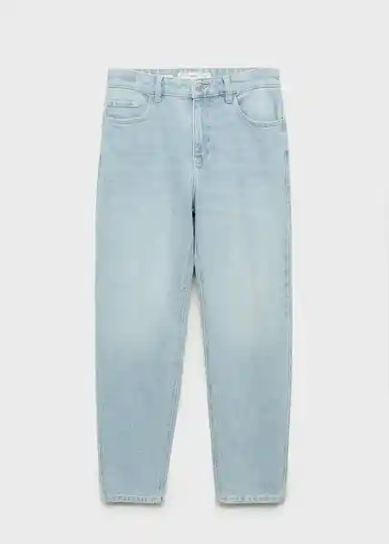 Jean Newmom Tejano Claro Talla 42 Mujer Mango