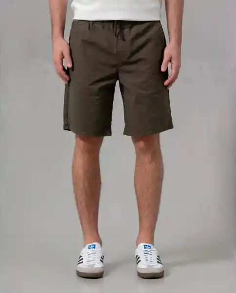 Bermuda Drill Hombre Verde Pino Oscuro Talla 40 39235 Rifle