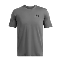 Under Armour Camiseta m Sportstyle Lc Gris Talla MD