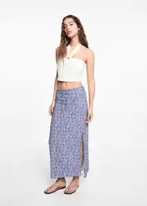 Top Aro Off White Talla 21 Niñas Mango