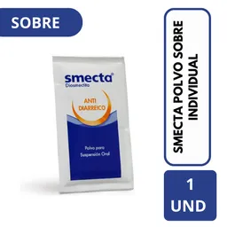 Smecta Sobre Polvo para Solución Oral con Sabor a Naranja y Vainilla