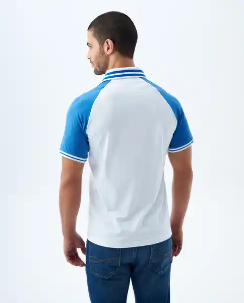 Camiseta Hombre Blanco Talla M 809f015 Americanino