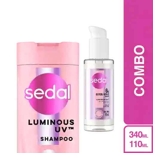 Combo Sedal Glycolic Luminous Uv + Serum Sedal Glycolic Luminous