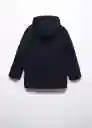 Abrigo Vince Navy Talla 12 Niños Mango