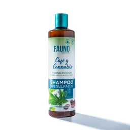 Fauno Shampoo Fortalecedor con Café y Cannabis sin Sal