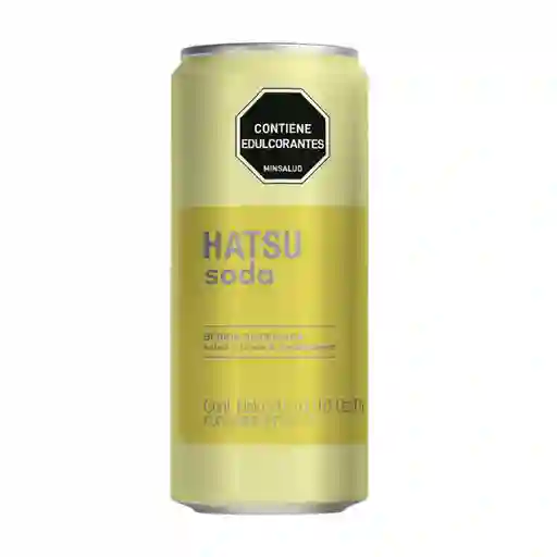 Hatsu Soda Limón y Hierbabuena