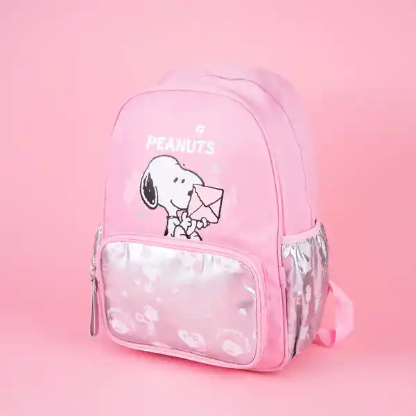 Maleta Escolar Snoopy Candy Aqua Serie Miniso