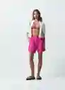 Camisa Mujer Crudo Abedul S 412G313 Naf Naf