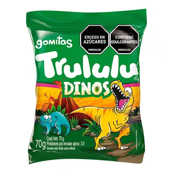 Trululu Goma Dinos 70 g