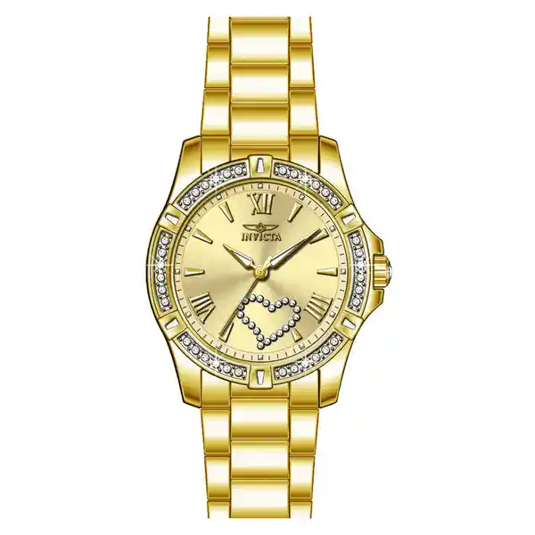 Invicta Reloj Hombre Oro Inv21384