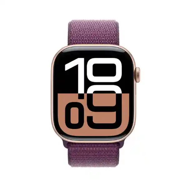 Apple Watch Series 10 Gps Rose Gold Aluminium Sport Loop 46 mm