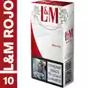 L&M Red ​x 10 Cigarrillos