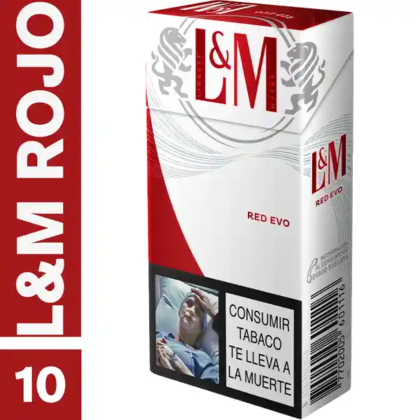 L&M Red ​x 10 Cigarrillos