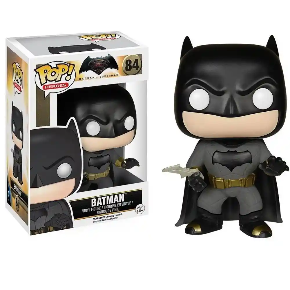 Funko Pop DC Comics Batman vs Superman Batman # 84