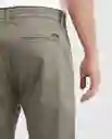 Pantalón Elasticated Waist Verde Cocodrilo Talla 34 Chevignon