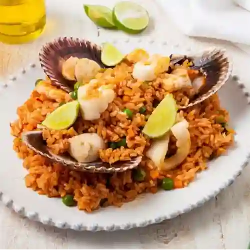 Arroz con Mariscos Caja Pequeña