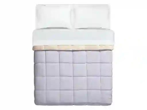 Cobija Cordero Liso Queen Lila Casaideas