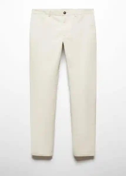 Pantalón Barna Piedra Talla 42 Hombre Mango