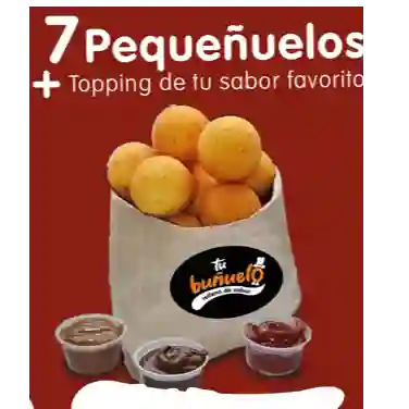 7 Pequeñuelos +Topping Arequipe