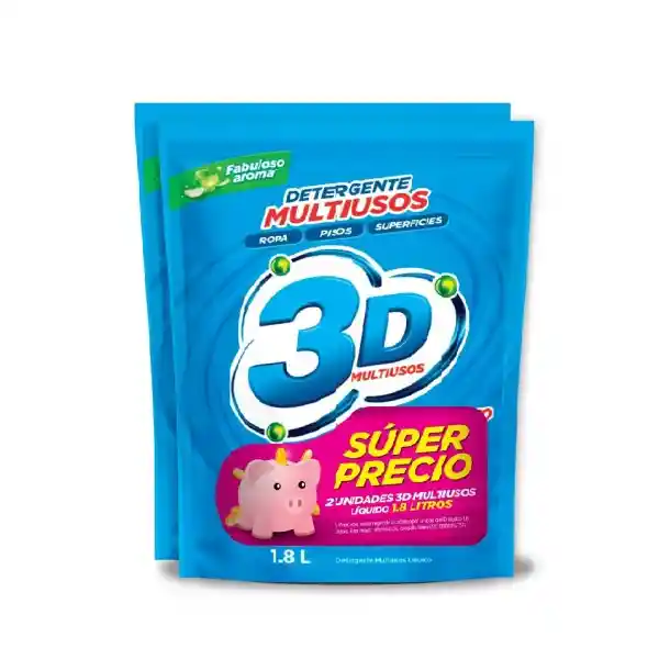 3D Detergente Multiusos