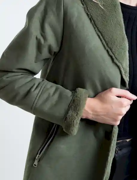 Chaqueta Zafiro Verde Oscuro Talla S Naf Naf