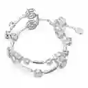 Swarovski Pulsera Constella db Cry Plateado M