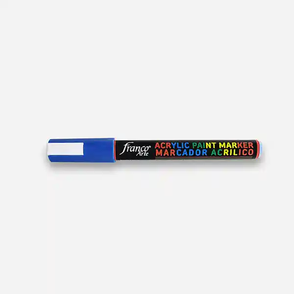 Acrylic Paint Marker Marcador Acrílico Azul Blue (B117)
