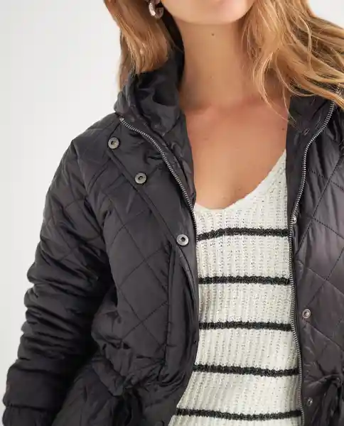 Chaqueta Negro Puro Ultraoscuro Talla S 429F201 Esprit