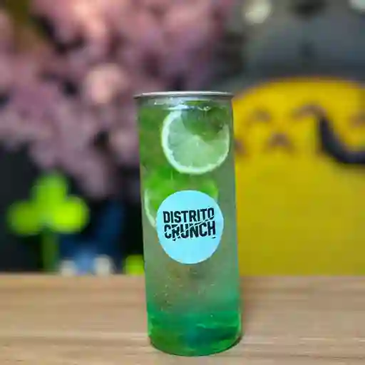 Soda de manzana verde, perlas explosivas