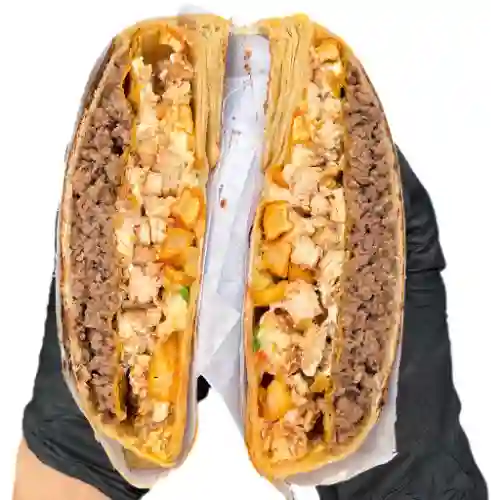 Crunchy Wrap Meat Lovers