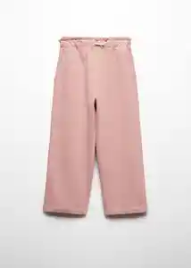 Pantalón Berlín Rosa Talla 14 Niñas Mango