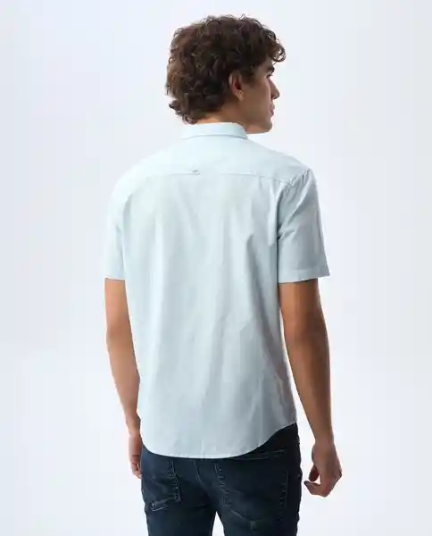 Camisa Hombre Azul Talla XL 811G000_AZU134405 Americanino